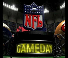 NFL GameDay Title Screen